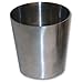 Vibrant Power 2692 Tubing Coupler, Reducer, Transition, Straight, 304 Stainless Steel, Natural, 3.00 in. Inlet O.D, 1.50 in. Outlet O.D, 6.00 Overall Length, each