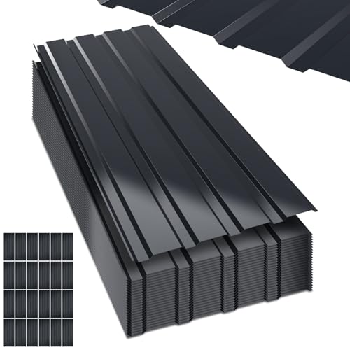 Ollewiellan 36x Lamiera Trapezoidale, Onduline Per Coperture Tettoie 115x45 cm