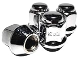 4 Chrome Tapered Base 10x1.25 Lug Nut Set 17mm Hex ATV UTV for ITP Wheel Banshee