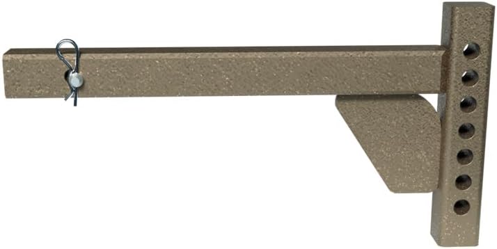 Blue Ox BXW4089 SwayPro 2" Receiver, Weight Distribution Shank, 7-Hole, 18", 8.5K Rated