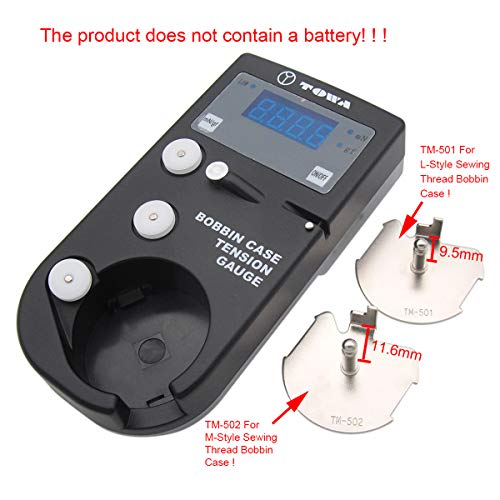Image of CKPSMS Brand - TOWA Digital Bobbin Case Tension Gauge Compare to TM-1 L-Style /TM-3 M- Style (DTM-A1+TM-501+TM-502)