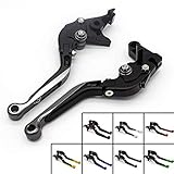 Teller: 6 Einstellbare LIBEI Motorradhebel kurz CNC Klappbar ausziehbar Motorrad Bremsen-Kupplungs-Hebel gepasst for BMW F650GS F 650 GS 1999-2007 2000 2001 2002 2003 2004 2005 2006 Kupplungshebel (Color : Red)