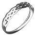 UPCO Jewellery Anillo Celta en Nudo de Trinidad de Plata esterlina, Piedra...