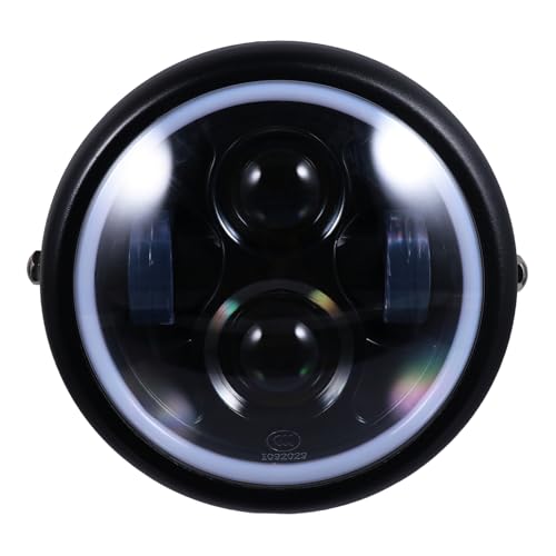 PRETYZOOM 1pezzi Faro Per Moto Led Retro Lampada Led Per Moto Proiettore Per Materiale Di Durevole e Resistente All Usura e Resistente Ai Danni Per Guida Notturna e Condizioni Meteorologiche