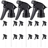 Beavorty Juego de boquillas todo en 15 piezas para botellas de pulverización, boquilla de repuesto para limpiar ambientador