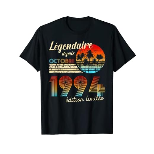 Cumpleaños Nacidos En Legendario Desde Regalo Octubre 1994 Camiseta
