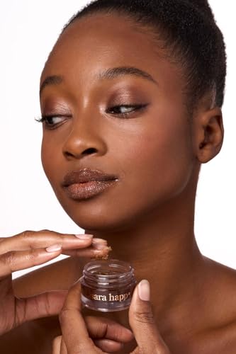 Image of Sara Happ The Lip Scrub: Brown Sugar Scrub for Dry Lips - Gently Exfoliate, Polish, and Revitalize Lips with Vitamin E and Jojoba & Grape Oils,Vegan, 0.5 oz.