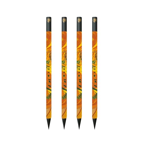 Van Gogh, Sunflowers 4 Pack Pencils