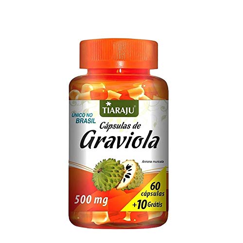 Graviola 500mg 70 Cápsulas - Tiaraju