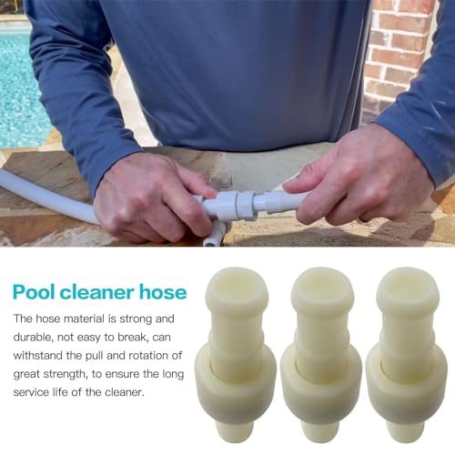 ZafinaUP Latest Upgraded 3Pcs Pool Cleaner Ball Bearing Hose Swivel