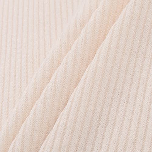 Kids Baby Girls Basic Solid Color Turtleneck T-Shirt Tops Long Sleeve Clothes Ribbed Blouse Outfit (Beige, 5-6T) #TOP2
