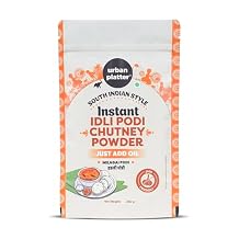 Urban Platter Idli Podi Chutney Powder | 8.82 Oz 250g | South Indian Spice Blend with Chillies, Pulses & Curry Leaves | Spicy, Aromatic & Ready to Use | Great with Idli, Dosa, Appams & More