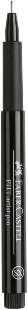 Art & Graphic Pitt Artist Pen Fineliner India Ink Pen, Black, Single, Art, Craft, Drawing, Sketching, Home, School, University, Colouring