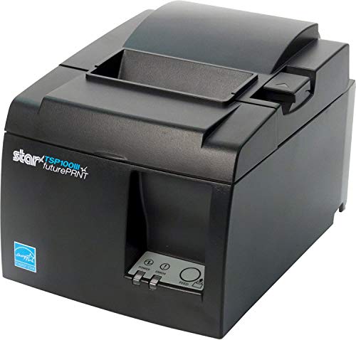 Star Micronics �X�^�[�}�C�N���j�N�X TSP143IIIU USB ���V�[�g �v�����^�[ �O���[/USB Thermal Receipt Printer Gray [�C�O�����i] [���s�A���i]