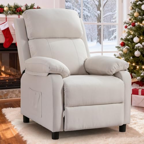 Korser Recliner Chair for Adults, Padded Deep Seat...