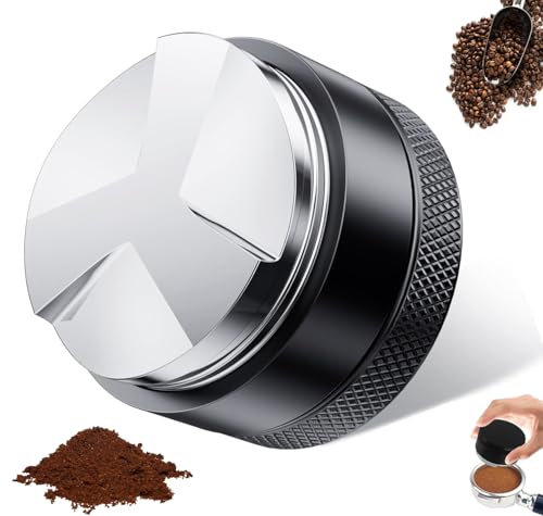 Los 10 mejores niveladores 51 mm Distribuidor Café Distribuye Nivelador Café, Herramienta Uniforme para Distribuir Polvo de Café 51 mm, Nivelador de Café de Altura Ajustable para el Hogar, Cafeterías, Bares, Oficinas y Restaurantes