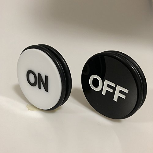 Yuanhe Double-Sided Casino Grade On/Off Craps Dealer Puck 3 Inch Diameter #TOP4