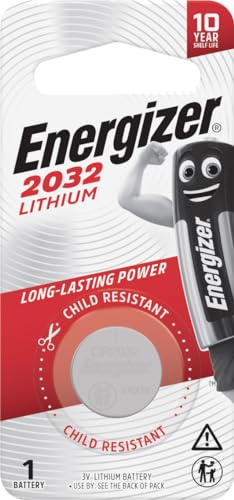 Image of Energizer CR2032, 3 Volt Zero Mercury Lithium Battery- Pack of 2