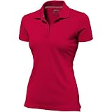 Polo de mujer modelo Advantage Pattina de 4 botones Cinta interior del cuello en dos colores Botones tono sobre tono Se puede personalizar con impresión de transferencia térmica 100% algodón piqué 160 g/m.