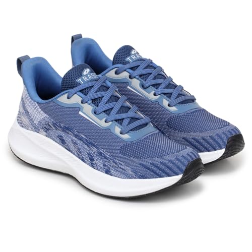 Image of TRASE Kids Sports Running Shoes | Lightweight Breathable Mesh Sneakers for Boys and Girls | Comfortable Cushioned Walking and Training Shoes with Durable Grip Sole