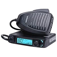 ORICOM UHF310 Micro 5 Watt UHF CB Radio - Flip Screen Function, 7 Colour Backlit Display, Ultra Compact Micro Size, Automatic Level Control, Duplex, 80 Channels, 38 CTCSS and 104 DCS