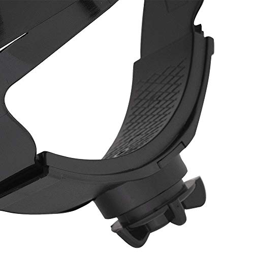 Sellstrom Plasma/Flame Cutting, Grinding Safety Face Shield With Extended Chin Guard And Ratchet Headgear, Clear Anti-Fog Polycarbonate Window With Shade 6 Uv/Ir Flip Front Visor, Black, S32261 #TOP5