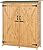 VINGLI Outdoor Wood Storage Shed with Lockable Design, Extra Large Capacity Outside Cabinet Tool Shed with Shelves, Garden Sheds & Outdoor Storage Made with Waterproof roof for Garden, Yard, Lawn