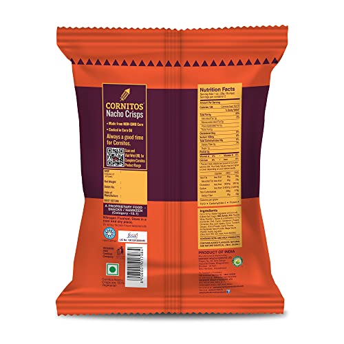 Cornitos Tikka Masala Nachos Chips 61g