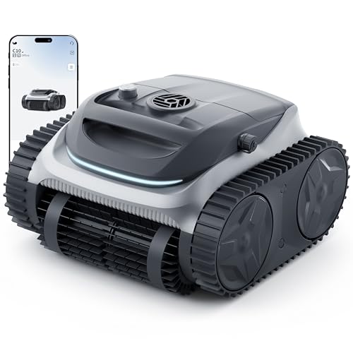 Bublue 700 C10 Pool Cleaner Robot, Cordless Pool Vacuum w/Superior
