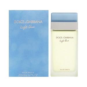 Dolce & Gabbana Women’s Eau De Toilette Spray, Light Blue, 6.7 Fl. Oz (Pack of 1)