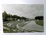  Teterow / Mecklenburg-Vorpommern. Alte Ansichtskarte / Postkarte s/w gel. um 1981. Blick ins Bergringstadion
