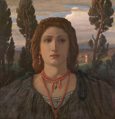 Affiche de Arts Elihu Vedder Impression Toile Décoration Murale Salon Poster Peinture 60x90cm