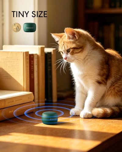 Image of The Smallest Mini Bluetooth Speaker Wireless Small Bluetooth Speakers With Built In Mic,Tws Pairing Portable Speaker For Home /Outdoor /Travel /Party, Gift (Green) - 5 Watts