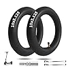 10 x 2.125 Scooter Tire Inner Tube, 10 inch Tube, Compatible with 10x1.90 10x1.95 10 x 2 54-152 Most, for Segway Ninebot F20, F25, F30, F40 Electric Scooter [Thickened] [Tire Levers] (2 Pack)