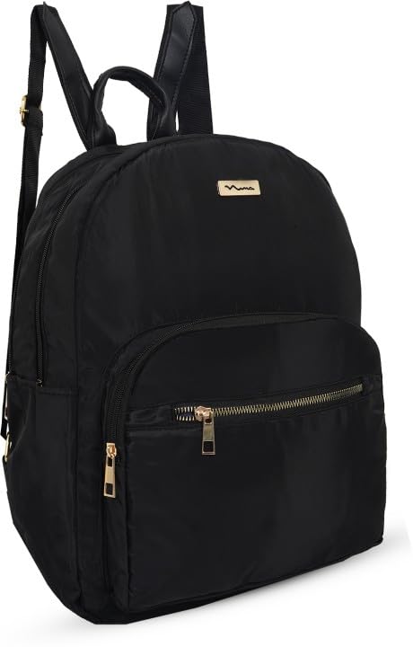 Girls School Backpack, Midnight Black Travel Daypack-picture-33