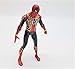 Premium SpiderMan Action Figure with LED in Iron Spider Costume