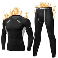 Terecey Ropa Termica Hombre Frio Extremo Conjunto Interior