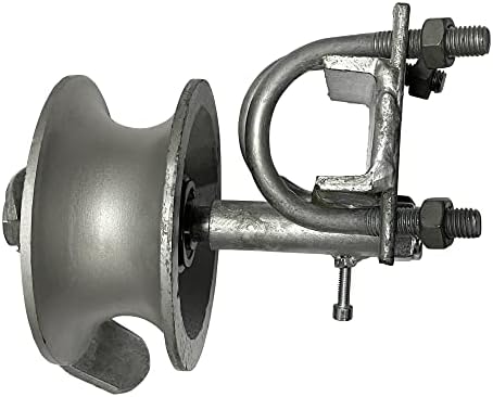 Single Rear Pipe Track Wheel for Chain Link Sliding Gates