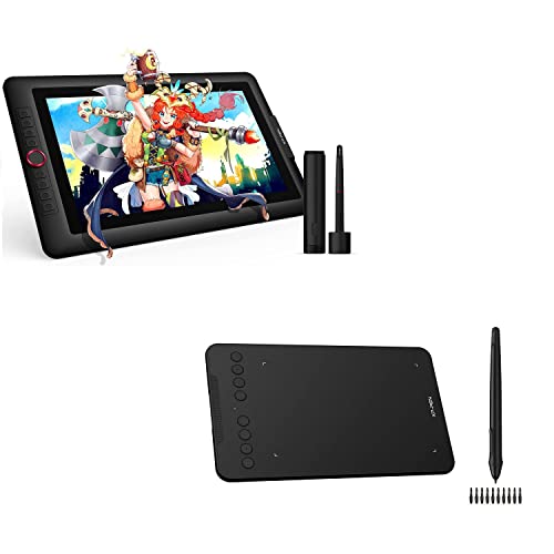 Drawing Tablet with Screen XPPEN Artist 15.6 pro Computer Graphics Tablet 120 sRGB with