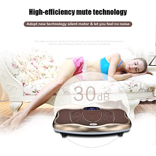 Máquina de ejercicios con placa vibratoria HAIZON – Incluye 2 bandas de resistencia e instrucciones de entrenamiento – Mejora la circulación y la fuerza muscular miniatura 2