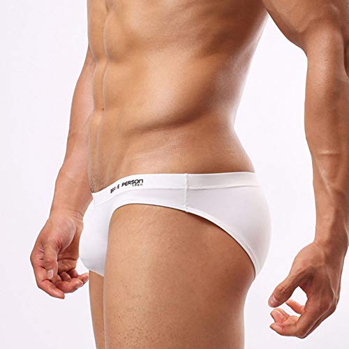 Mendove Men's Nylon Solid Contour Pouch Bikini Swimsuit2