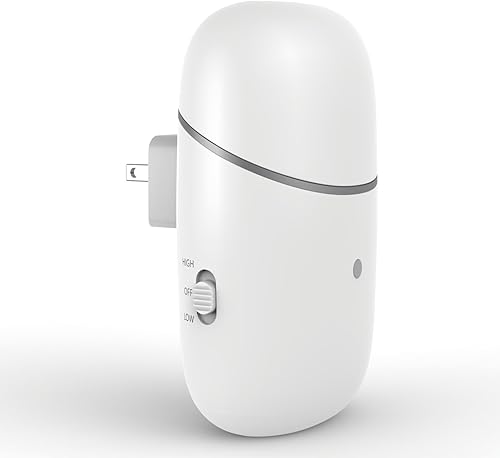 Difusor de aceite esencial sin agua Difusor enchufable de 0.3 onzas líquidas, máquina difusora de aire para dormitorio, baño, sala de estar, sala