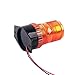 GPPOWER 30LEDS Amber Emergency Warning Flashing Safety Strobe Beacon Light for Forklift Truck Tractor Golf Carts UTV Car Bus 9-30V