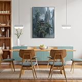 Peinture sur toile de qualité: Notre poster mural est fabriqué en toile, un des meilleurs matériaux pour l'affiche. Les couleurs sont vives, la texture est douce, la ténacité élevée, avec une fonction anti-plis et résistante à la décoloration. Il utilise des encres couleurs durables. Une finition soignée assure un rendu artistique éblouissant, parfait pour vos tableaux, posters et arts décoratifs, année après année.