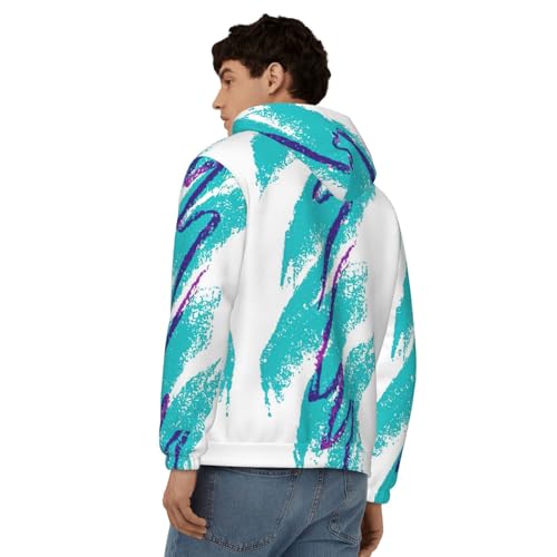 90'S Cup Design Men'S Loose Fit Heavyweight Full-Zip Carnivals Sweatshirt Spring Casual Fashion Jackets4