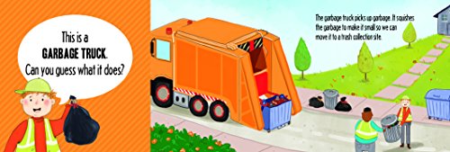 The Clean-Up Crew: A Lift-The-Page Truck Book