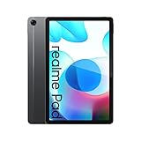 realme Pad, 4GB+64GB(up to 1TB), 2KDisplay WUXGA+ 10.4", Quad Speakers Dolby, MTK Helio G80, Mega batteria 7100mAh, Quick Charge 18W, Metallic Body, Design Ultra Slim da 6.9 mm, Android11, WIFI, Grey