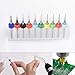 HOHXEN 0.1mm to 1.0mm Carbide PCB Rotary Tool Jewelry CNC Engraving Drill Bits Set, 10Pcs PCB Print Circuit Board Carbide Micro Drill Bits 1/8" Shank