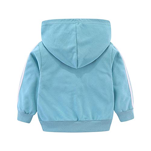 Image of Mud Kingdom Little Boys Hooded Jogger Set Long Sleeve Casual Outfits Outerwear