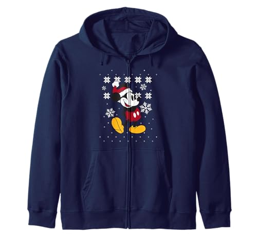 Disney Mickey Winter Spirit Zip Hoodie idéal pour vos sorties cocooning